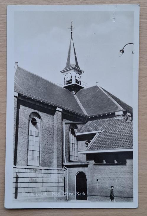 Ansichtkaart Hardinxveld - 1956, Verzamelen, Ansichtkaarten | Nederland, Gelopen, Zuid-Holland, 1940 tot 1960, Verzenden