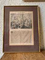 Antieke Prent 17e Eeuw Johann Theodor de Bry Amerika, Ophalen of Verzenden