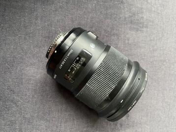 Sigma lens art serie 50 mm 1.4 voor Nikon 