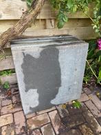 6 nieuwe antraciet betontegels 60x60 en 5 cm dik, Ophalen, Nieuw, Minder dan 5 m², Beton