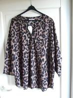 Paprika nieuwe bruine top met glimmetjes 5 52, Kleding | Dames, Bruin, Maat 46/48 (XL) of groter, Nieuw, Ophalen of Verzenden