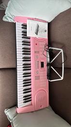 Keyboard met ingebouwde speakers, 61 toetsen, Zo goed als nieuw, Aanslaggevoelig, Ophalen