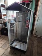 Voiere Ferplast Voliere Nota - Vogelverblijven - 76.5x57x161, Dieren en Toebehoren, Ophalen, Gebruikt, Aluminium, Volière