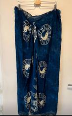 Donkerblauwe lange pareo/omslag rok., Ophalen of Verzenden, Gedragen, Blauw, Overige typen