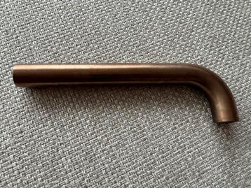 HotBath Cobber Uitloop 18cm CB094-18 Geborsteld Koper PVD. beschikbaar voor biedingen