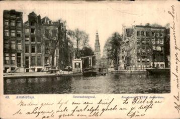 Amsterdamse Groenburgwal met de Westerkerk beschikbaar voor biedingen