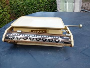 Oude analoge Preciza weegschaal uit de jaren '50 beschikbaar voor biedingen