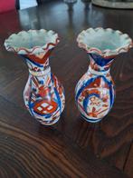 2 Japanse Imari vaasjes, Antiek en Kunst, Antiek | Vazen, Ophalen of Verzenden