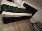 Twee persoonsbed ikea, Ophalen, Zwart, Tweepersoons, Zo goed als nieuw