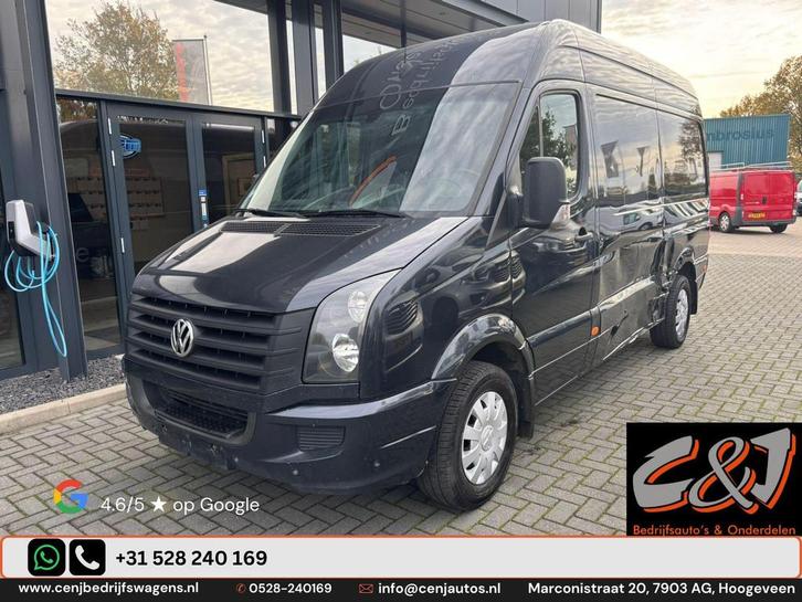 Volkswagen Crafter 35 2.0TDI 100/136 MWB HRF airco, Auto diversen, Schadeauto's, Volkswagen, Handgeschakeld, Diesel, Overige carrosserieën