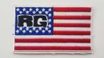 RG oude BMX fietscross patch opnaai embleem, Ophalen of Verzenden, Nieuw, Bovenkleding
