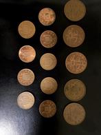 14 muntjes van 1 en 2 Pence, Postzegels en Munten, Munten | Europa | Niet-Euromunten, Ophalen of Verzenden, Overige landen