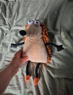 Handpop egel van Bollo de beer, Kinderen en Baby's, Speelgoed | Knuffels en Pluche, Ophalen of Verzenden, Zo goed als nieuw, Beer