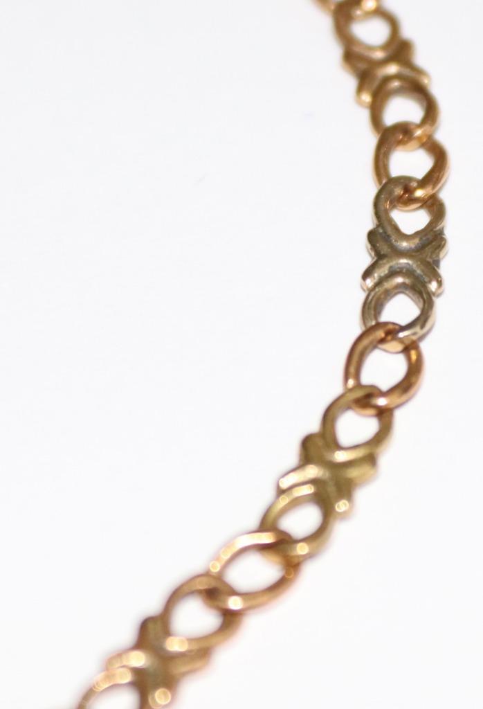 Gouden schakel armband, 18 karaat, Sieraden, Tassen en Uiterlijk, Armbanden, Zo goed als nieuw, Goud, Goud, Verzenden