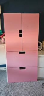Ikea Stuva kast roze wit, Kinderen en Baby's, Kinderkamer | Commodes en Kasten, Ophalen, Gebruikt, Minder dan 75 cm, 50 tot 70 cm