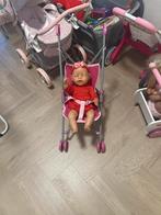 Babyborn pop met wagentje en paraplu, Kinderen en Baby's, Speelgoed | Poppen, Ophalen of Verzenden, Gebruikt, Babypop