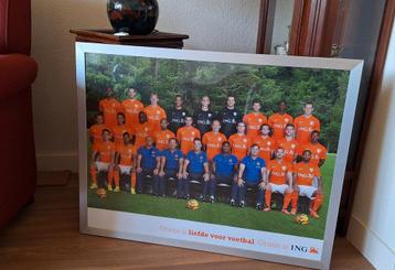 Poster Nederlands elftal selectie 2014 beschikbaar voor biedingen