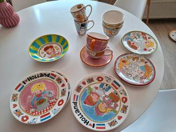 Diverse soorten blondservies, goede staat. Apart of als set. beschikbaar voor biedingen