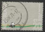 Nederland 1971 993 WNF Panda, Gest, Ophalen of Verzenden, Na 1940, Gestempeld