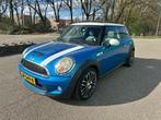 Mini 1.6 16V Cooper S 128KW 2007 Blauw, Auto's, Voorwielaandrijving, Zwart, 4 cilinders, Handgeschakeld