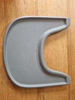 Stokke Trip Trap Tray - Grijs, Ophalen of Verzenden, Gebruikt, Meegroeistoel, Afneembaar eetblad