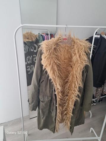 Nolita parka winterjas  S, 36,38, 176 legergroen beschikbaar voor biedingen