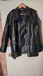 Vintage Franse Gendarmerie leren jas maat 50, Ophalen of Verzenden, Gebruikt, Jas, Vintage Franse Gendarmerie leren jas