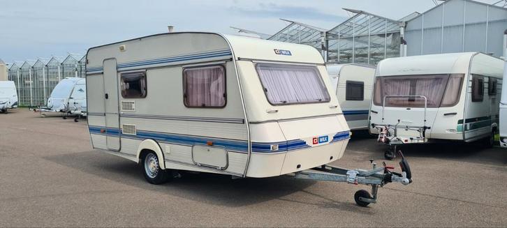 Wilk de Luxe, Caravans en Kamperen, Caravans, Bedrijf, tot en met 4, 1000 - 1250 kg, Rondzit, Wilk, Dwarsbed, 4 tot 5 meter, Kachel