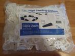 250 Ben levelling clips tegels evt. incl. gebruikte spieën, Ophalen, Nieuw, 250 mm of meer, Overige typen
