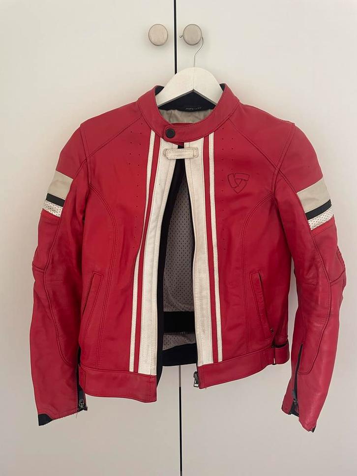 Motorjas Rev'it (maat 40) & motorbroek Evolution (maat 36), Motoren, Kleding | Motorkleding, Combipak, Dames, Tweedehands, Ophalen