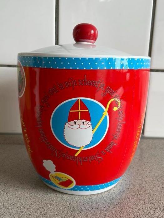 Pepernotenpot sinterklaas pot, Diversen, Sinterklaas, Zo goed als nieuw, Ophalen of Verzenden