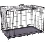 Hondenbench opvouwbaar 93x59x62,5cm incl kussen + drinkbeker, Dieren en Toebehoren, Ophalen of Verzenden, Zo goed als nieuw