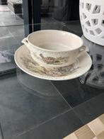 Villeroy & Boch soepkom met schotel Fontainebleau serie, Ophalen of Verzenden