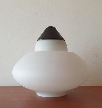 Vintage Philips Louis Kalff 50s lamp zonder snoer melkglas  beschikbaar voor biedingen
