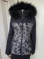 Lutha winterjas met vossenbont maat S, Zwart, Lutha, Ophalen of Verzenden, Zo goed als nieuw