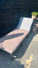 Ligbed antraciet 200x70 cm, Ophalen of Verzenden, Gebruikt, Kunststof, Verstelbaar