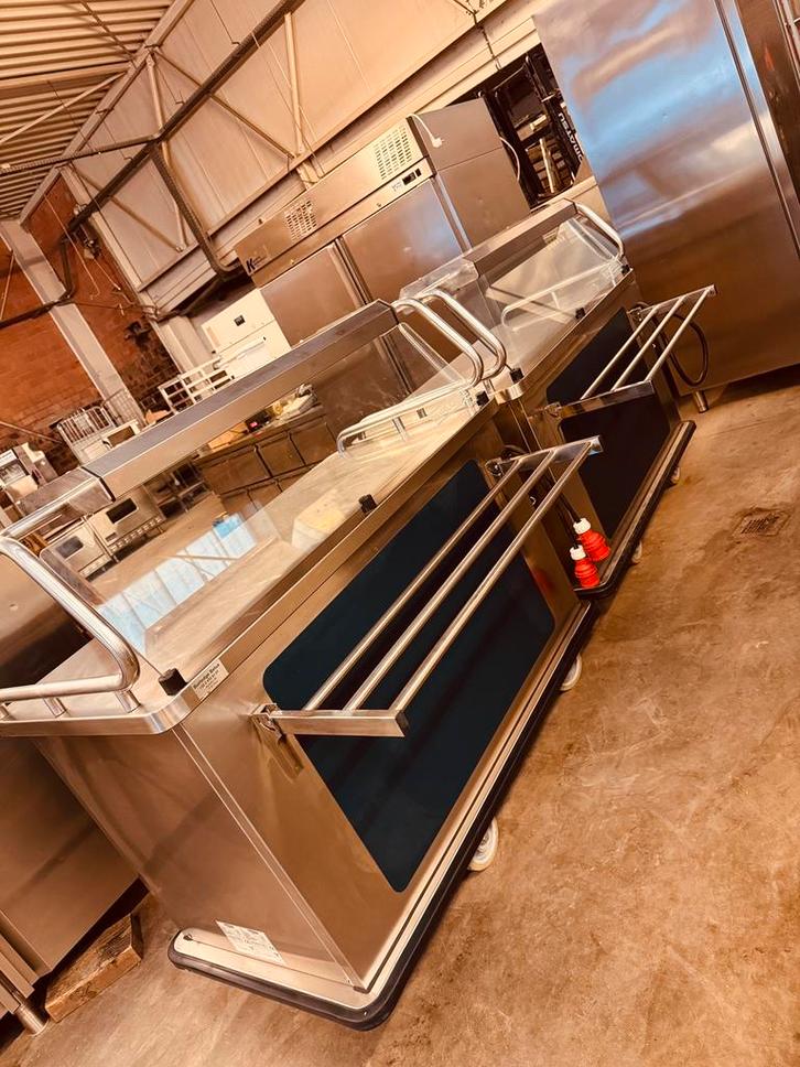 2 Glazen Deuren RVS _ Pizza koelwerkbank_ Koelcel / vriesc, Huis en Inrichting, Keuken | Keukenbenodigdheden, Zo goed als nieuw