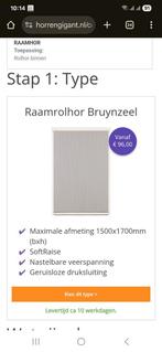 2x Bruynzeel Rolhor, nieuw, Minder dan 50 cm, Wit, Nieuw, Ophalen of Verzenden