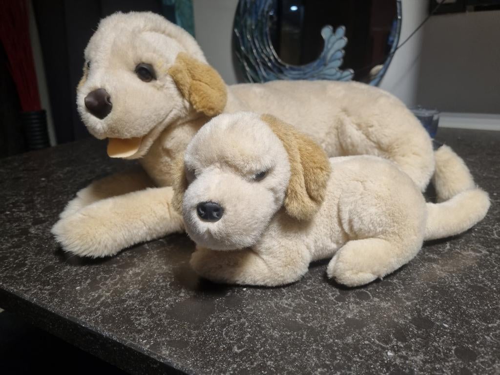 Schattige Knuffel Hondjes - Set van 2, Ophalen of Verzenden, Zo goed als nieuw, Hond