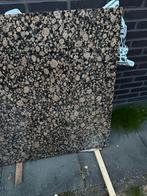 Een granieten tafelblad, Ophalen, Overige materialen, Vierkant, Zo goed als nieuw