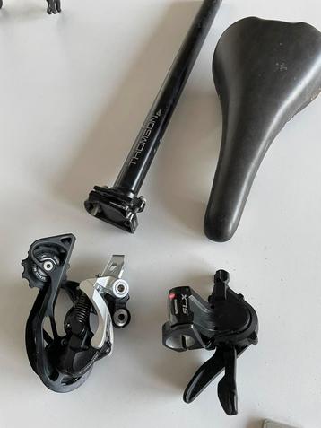 Parts nieuw en oldskool. Flite zadel titanium etc beschikbaar voor biedingen