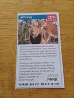 Kortingsbon voor Artispark, Drie personen of meer, Kortingskaart
