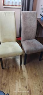 4 stuks goed onderhoudende eetkamer stoelen, Ophalen, Kunststof, Zo goed als nieuw, Vier