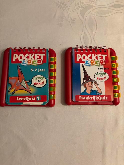 Pocket Loco Set - Leesquiz & FrankrijkQuiz, Kinderen en Baby's, Speelgoed | Educatief en Creatief, Zo goed als nieuw, Taal en Lezen