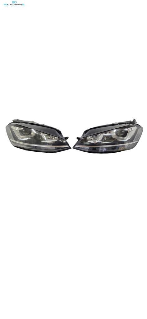 Volkswagen Golf 7 Bi-Xenon Koplampen Set 5G1941031 / 5G19410, Auto-onderdelen, Verlichting, Volkswagen, Gebruikt, Herkomst onderdeel bekend