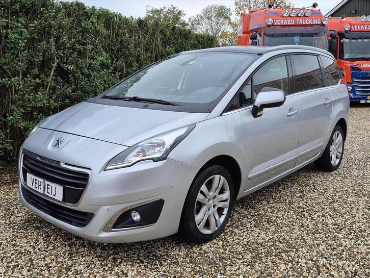 PEUGEOT 5008 1.6 THP 165pk Blue Lease Executive | Automaat!, Auto's, Peugeot, Bedrijf, Te koop, Airbags, Airconditioning, Bluetooth