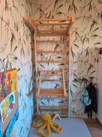Kinder Klimrek, Zweedse ladder, wall bars, Ophalen, Zo goed als nieuw, Schommel, Aanbouwonderdeel