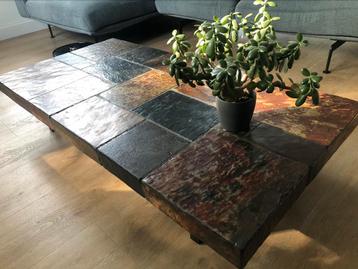 Salontafel met leistenen, diverse tinten 70x140 beschikbaar voor biedingen