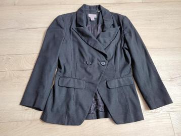 H&M zwart colbertje maat 38 ~ LL0005 beschikbaar voor biedingen