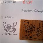 Diversen 139 Houten stempel, Ophalen of Verzenden, Zo goed als nieuw, Houten stempel